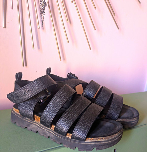 Next girls black - strappy, ankle