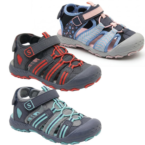 Skyrocket boys navy closed toe - skyrocket,