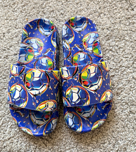 Unisex kids blue football - blue,
