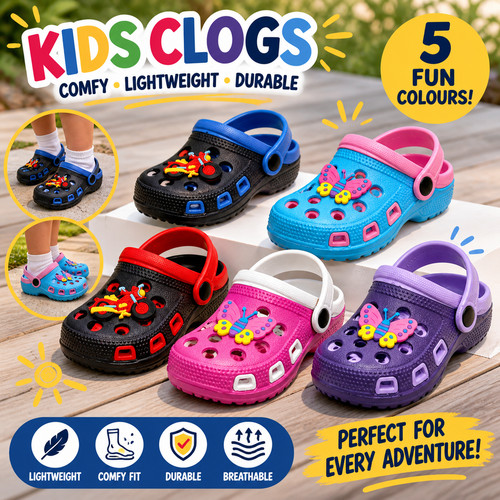 Boys girls clog mules - girls, slipper